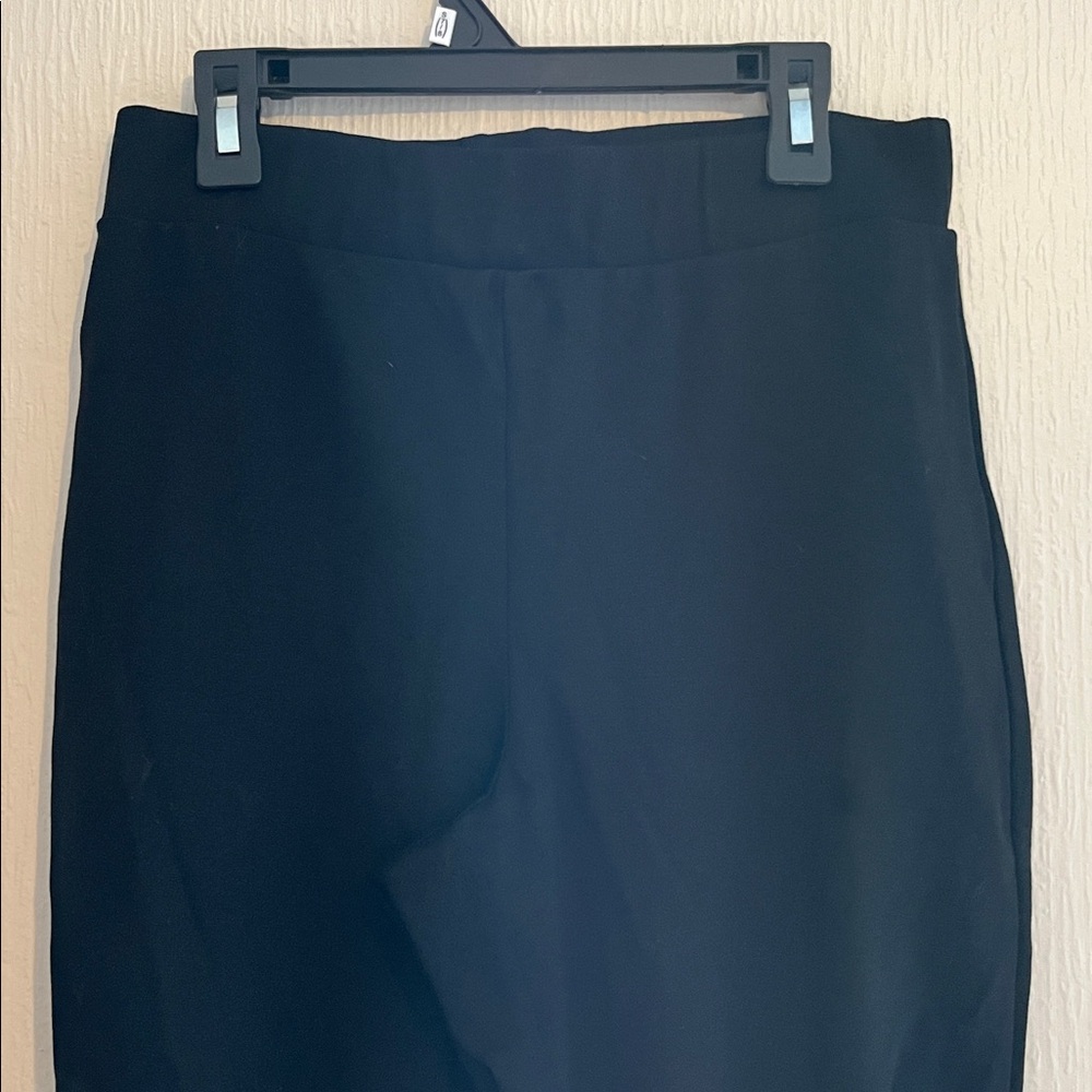 Black Ruched Pants - Picture 3 of 4